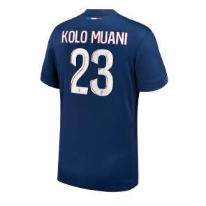 Paris Saint-Germain Randal Kolo Muani #23 Domaci Dres 2024-25 Kratak Rukavima